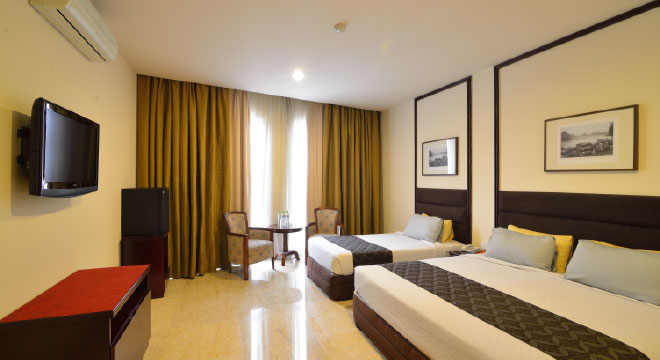 Media Hotel Types of Rooms